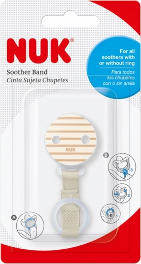 Auch kompatibel mit Schnullern ohne Ring