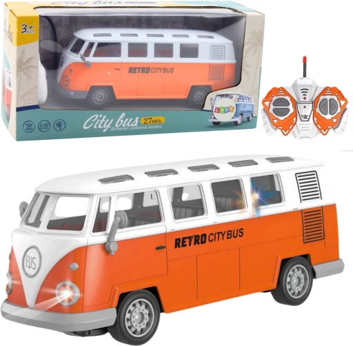 Retro RC-Stadtbus mit Lichtern 1:30