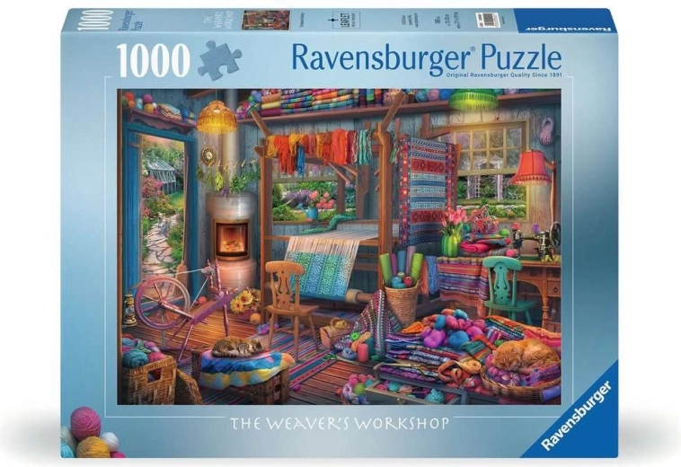 Ravensburger Puzzle Weberei-Werkstatt 1000 Teile