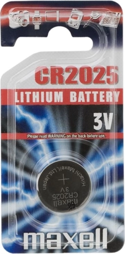 Lithium-Knopfzellen CR2025 3 V – 5 Stück