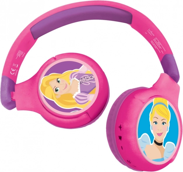 Faltbare Disney Princess Bluetooth-Kopfhörer