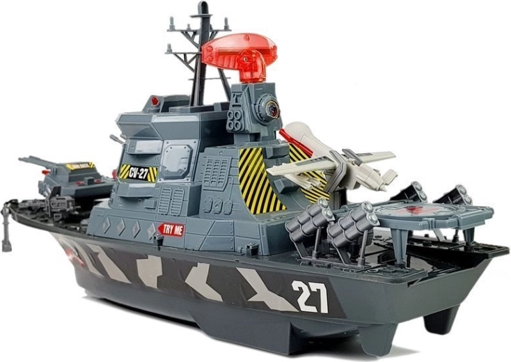 Lichter, Sounds und rotierendes Radar