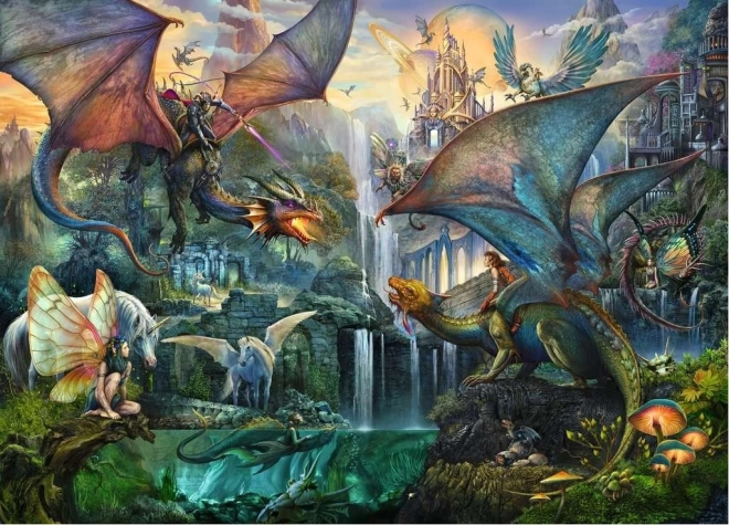 Ravensburger Puzzle Magischer Drachenwald 9000 Teile