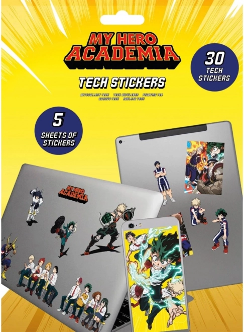 Technische Aufkleber My Hero Academia – Set mit 5 Bögen