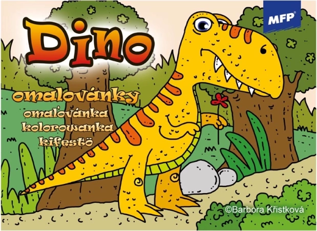 Malbuch Dinosaurier MFP A5