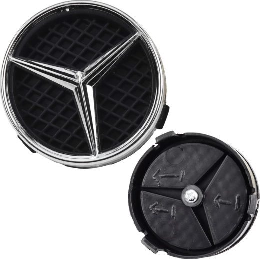Abdeckkappe mit Mercedes-Emblem 7 cm