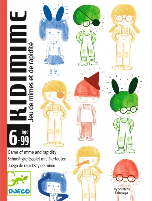Kartenspiel Kidimime – Rate, wer ich bin
