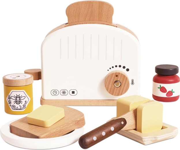 Holz-Kinder-Toaster mit Zubehör Le Toy Van