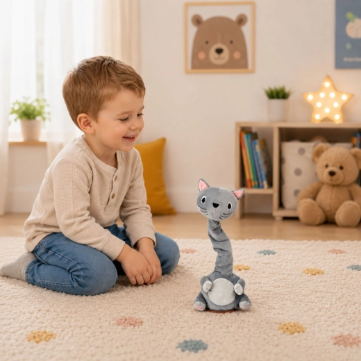 Weicher Plüsch und idealer Begleiter für Kinder