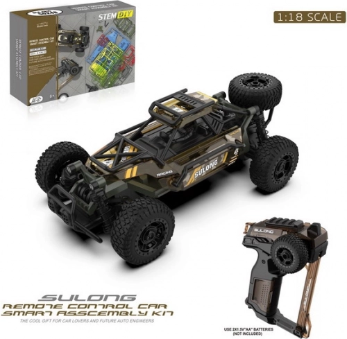 RC Crawler SULONG 1:18 für Kinder 8+ mit 2,4‑GHz‑Fernsteuerung und Gummireifen