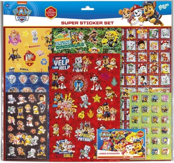 Großes Set: 8 Bögen und über 300 Sticker