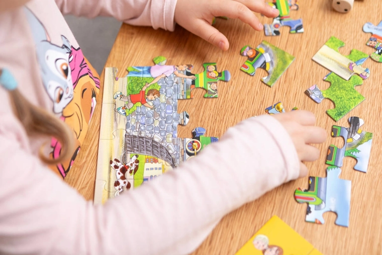 Puzzle für verschiedene Schwierigkeitsstufen