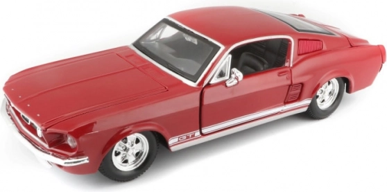 Modellauto Ford Mustang GT 1967 1:24 rot
