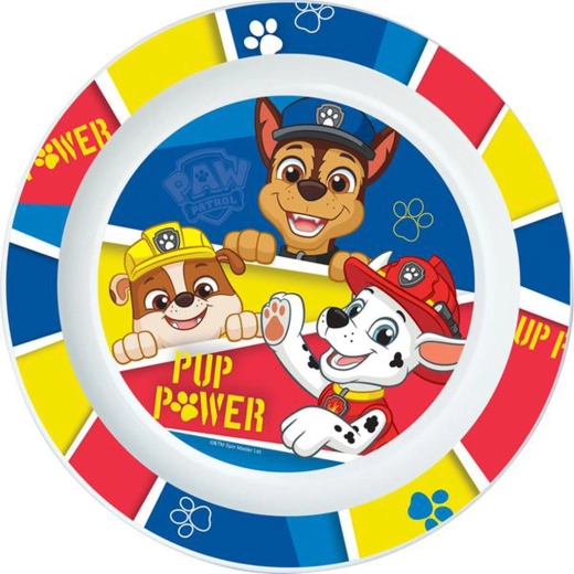 Plastikteller PAW Patrol 22 cm blau