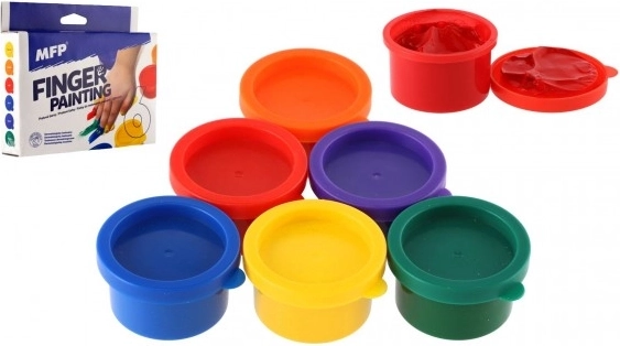 Set mit Fingerfarben MFP 6 Stk.