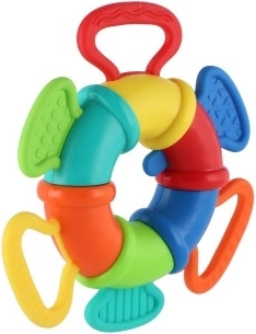 Faszinierende Farben und Texturen für sensorisches Spiel