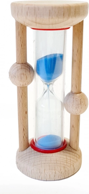 Natürliche Sanduhr für ein lustiges Zähneputzen