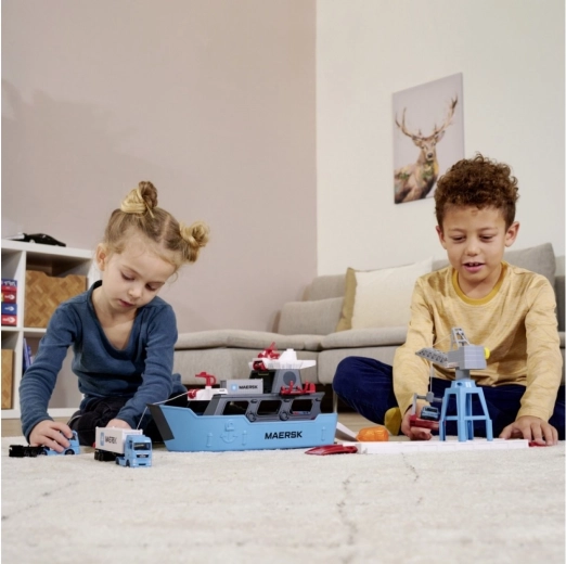 Offizielle MAERSK-Lizenz und MAN TGX Fahrzeug