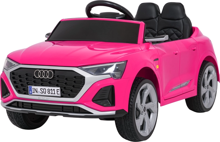 Elektrisches Kinderauto Audi SQ8 in Rosa mit Fernbedienung