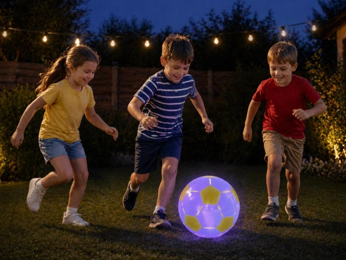 LED-Beleuchtung fürs Spielen auch in der Dämmerung