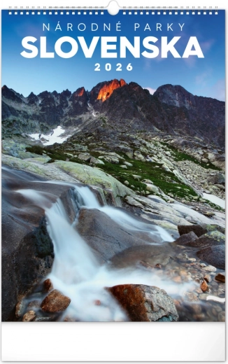 Wandkalender Nationalparks der Slowakei 2026