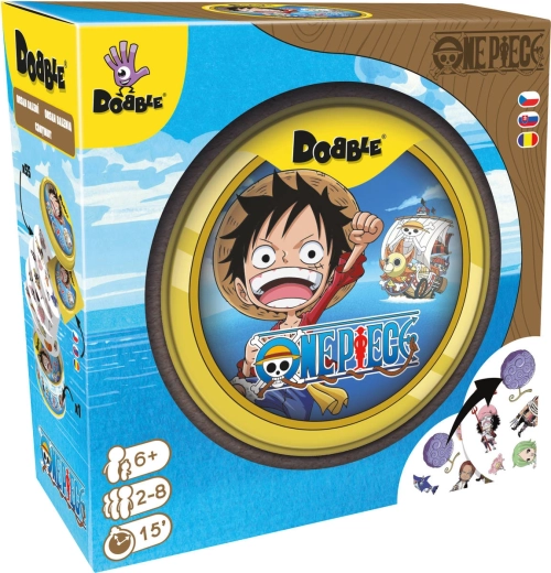 One-Piece-Motive auf 55 runden Karten