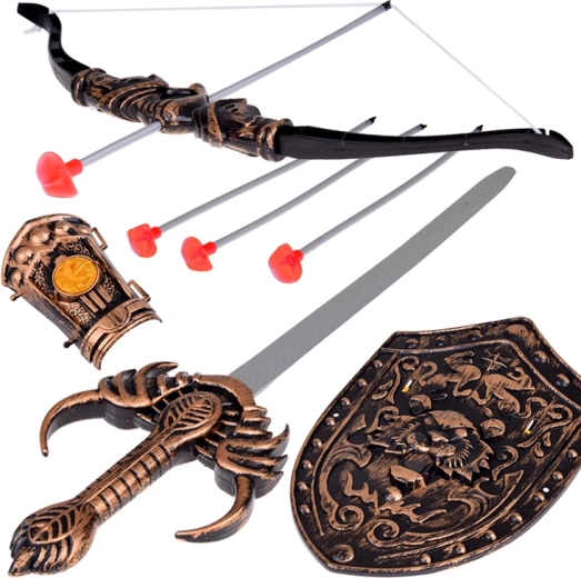 Fantastisches Set Ritterwaffen für Kinder