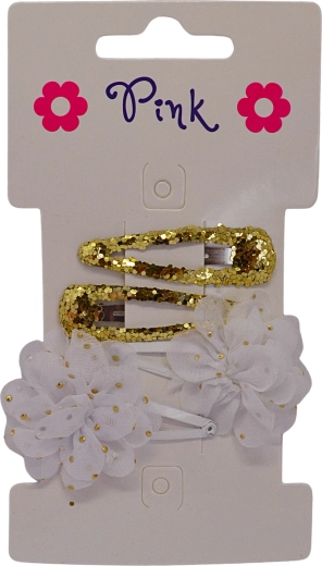 Haarspangen für Mädchen, Set mit 4 Stück