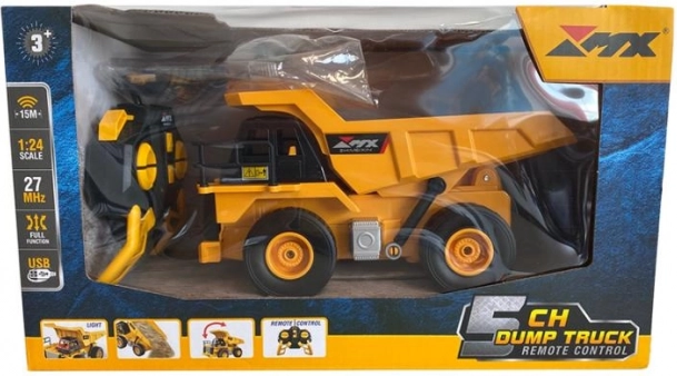 RC-Kippwagen mit Fernbedienung und Lichteffekten