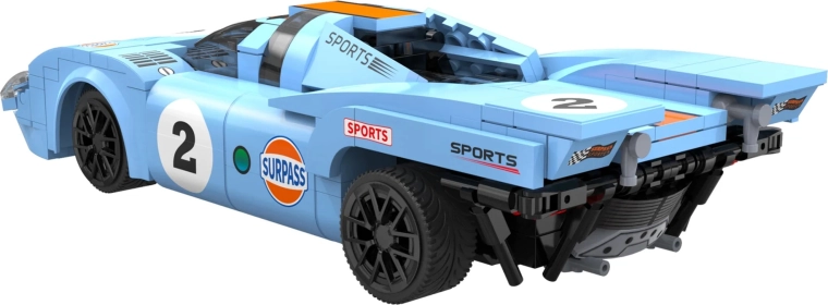 Schneller Rennwagen im Maßstab 1:20