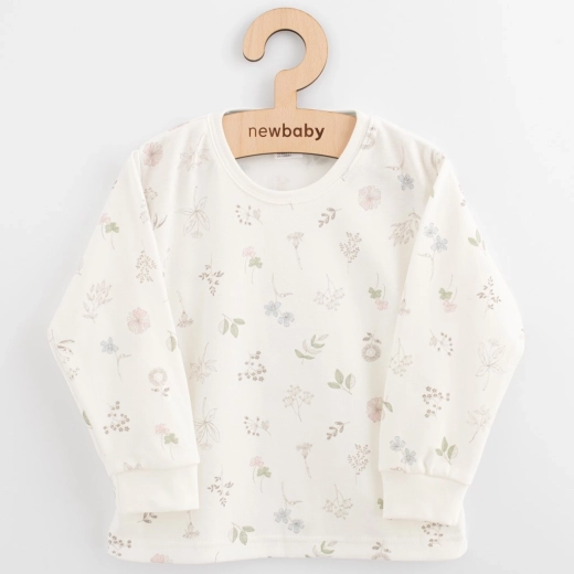 Kinder Baumwoll-Langarmshirt New Baby Kindergarten Blümchen