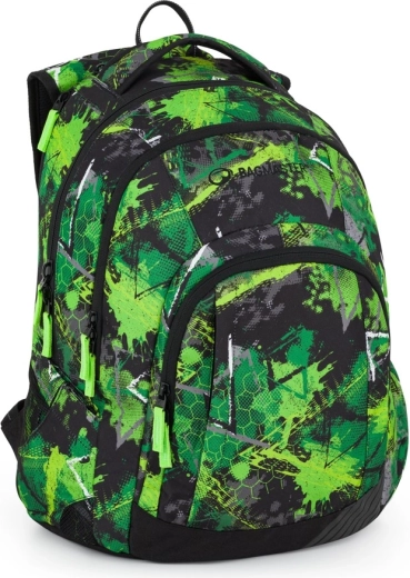 Bagmaster Lincoln Schüler-Rucksack grün-schwarz