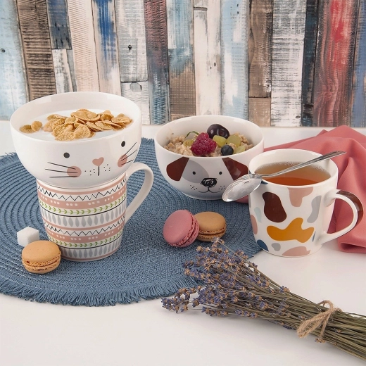 Praktisches Set für Frühstück und Snacks