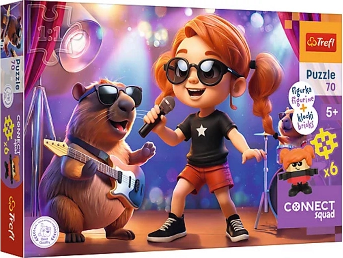Puzzle Connect Sue 70 Teile mit Figur