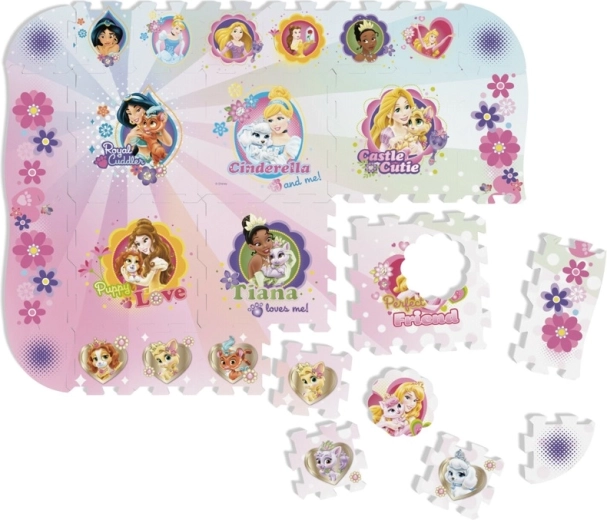 Schaumstoff-Puzzle-Unterlage Disney Princess 120 × 90 cm