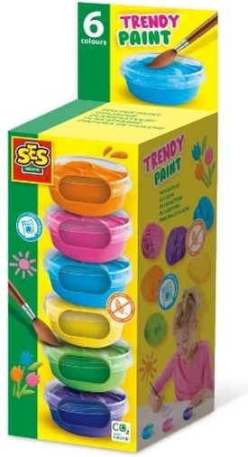 SES Creative Plakatfarben – Trendfarben 6 × 45 ml