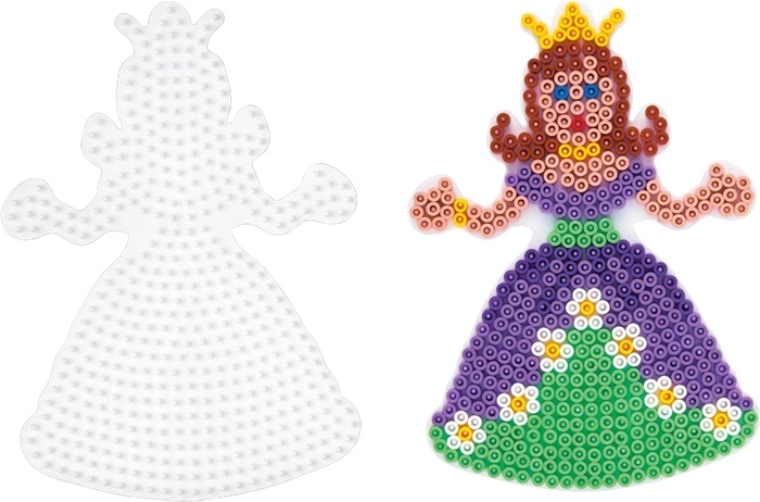 Hama MIDI Steckplatte für Bügelperlen – Prinzessin