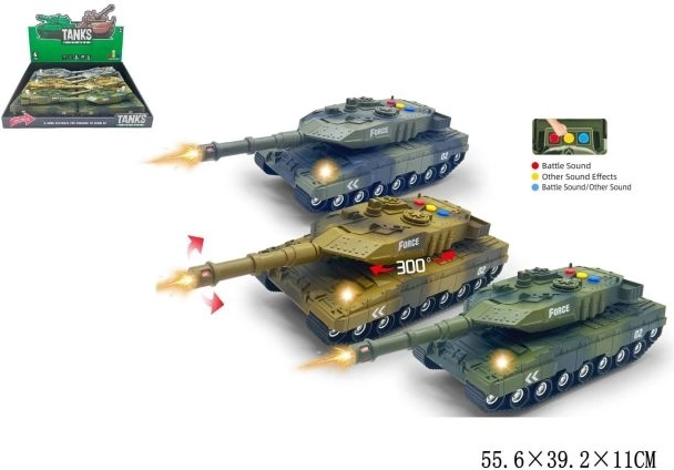 Panzer mit Licht- und Soundeffekten – 1 Stück