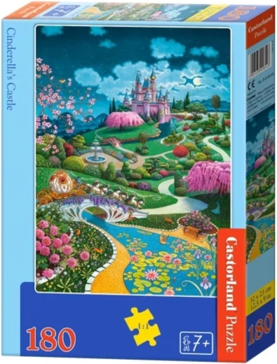 Castorland Puzzle Aschenputtels Schloss, 180 Teile