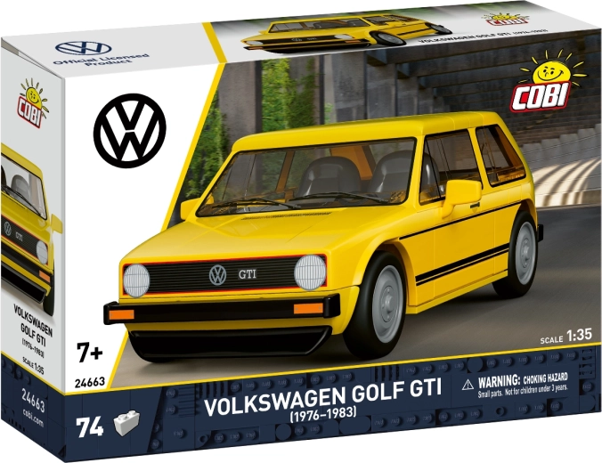 Cobi Volkswagen Golf GTI 1976–1983 Bausatz 1:35 (74 Teile)