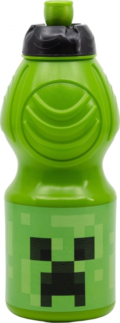 Kinder-Sportflasche 400 ml Minecraft grün