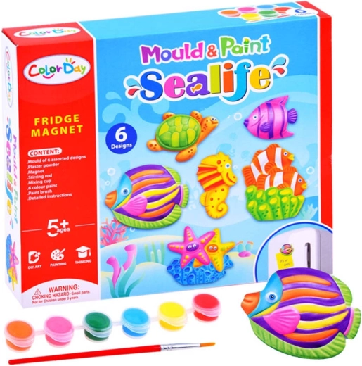 Kreativset Magnete mit Unterwassermotiven