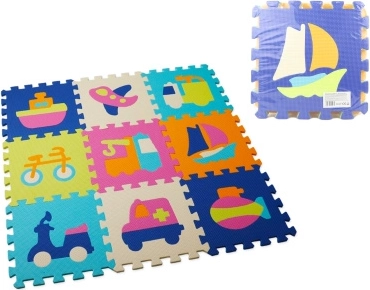 Schaumpuzzle Verkehr 28 × 28 cm