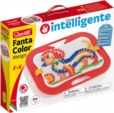Quercetti FantaColor Design 300 Stk (Ø10 mm)
