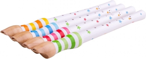 Grüne Holzflöte für Kinder - Bigjigs Toys
