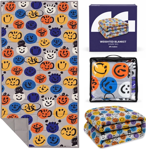 Gewichtsdecke für Kinder SOMNI 3 kg 150 × 100 cm