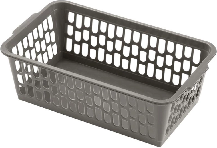 Kunststoff-Aufbewahrungskorb HEIDRUN 25 × 15 × 8 cm – Farbmix