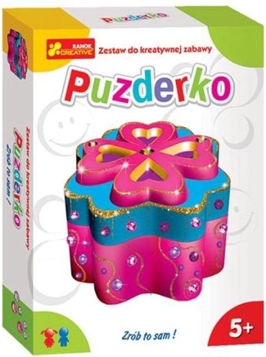 Kreativ-Set zur Herstellung einer Schmuckschatulle