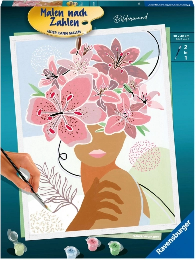 Ravensburger CreArt: Blumen in meinem Geist – Malen nach Zahlen