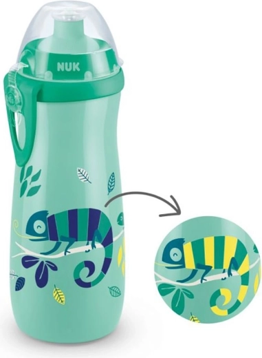 NUK Sports Cup Chameleon Kinder-Sportflasche 450 ml